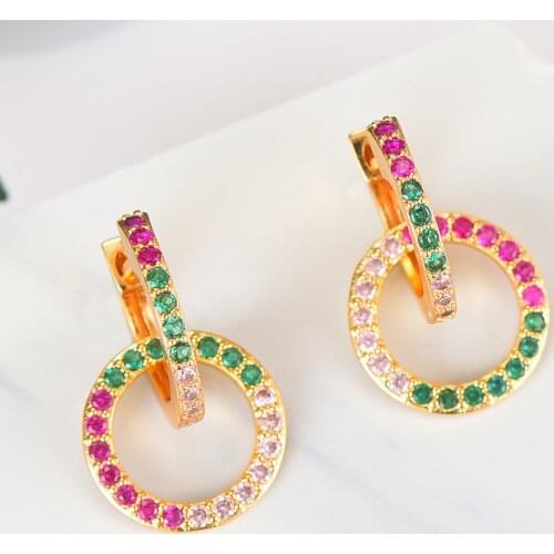 LARRAURI Women's Gold Earrings