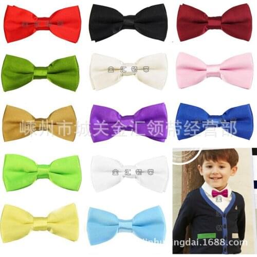 Fashion School Boys girls Children Kids Baby Wedding Elastic bow Tie Necktie Wedding Party Performance Accessories 1pcs/lot LD09