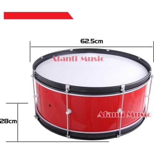Afanti Music Big Red Marching snare drum (AFMB-1071)