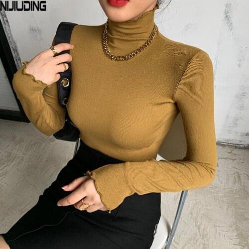 Женские футболки с длинным рукавом NIJIUDING China At AliExpress