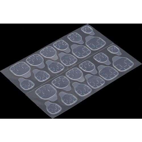 New Arrivals Nail Art False Nails Tips Extension Tools Transparent Double Sided Adhesive Tapes Stickers Pro Salon Nail Art Tools