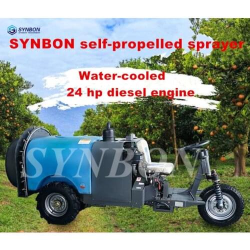 SYNOBN Disinfection Mist Machine Sprayer Factory disnfection Agricultur Self-Propelled Garden Farm Sprayer Orchard Sprayer SYG7