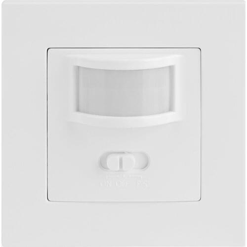 Smart Switch Infrared PIR Motion Sensor SwitchSwitch Light Recessed Wall Panel Lamp Bulb Switch On/Off AC 110V-240V
