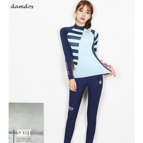 2019 Women Swimsuit Swimwear for Women Long-sleeve UV protection Beachsuit Clothes Shorts Cover-UPs Summer Bathsuit Girls Dress