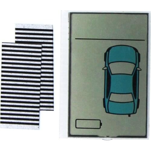 ZX925 LCD Display Screen Flexible Cable + LCD keychain Zebra Stripes for ZX925 LCD Remote Control Display