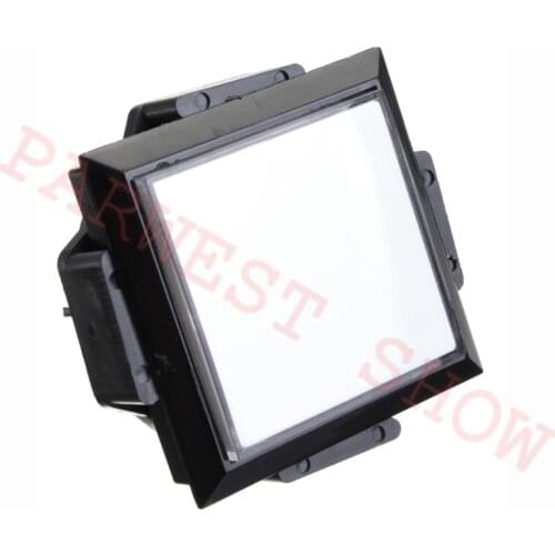 4pcs/lot Square 60*60mm illuminated Buttons/Arcade LED Push Button with Micro switch and LED Light for Arcade Music Game Machine