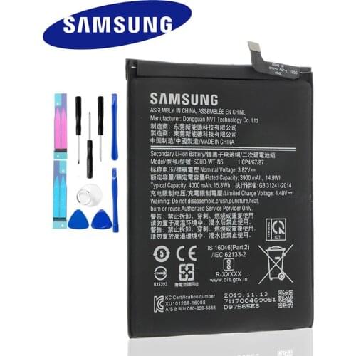 100% Original Phone Battery SCUD-WT-N6 For Samsung Galaxy A10s A20s Honor Holly 2 Plus SM-A207 Replacement Battery 4000mAh