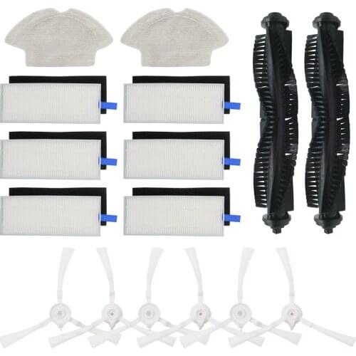 Accessories FOR360 S6 Robot Vacuum Cleaner Spare Parts Side Brushes HEPA Filter Main Brush Replacement for Vacuum Cleaner 360S6