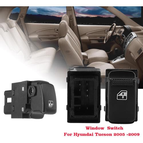 Car Electrical Window Glass Control Switch Button Front Right Rear Left Right 93580-2E000 For Hyundai Tucson 2005 2006 - 2009