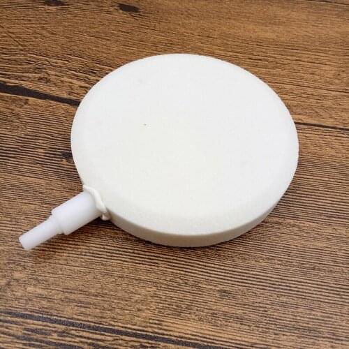 White Bubble Stone Aerator for Aquarium Fish Pump Hydroponic Oxygen Plate Mini Aquariums Accessories Air Pump 1Pcs