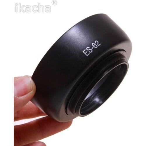 ES-62 Lens Hood for Canon EOS EF 50mm f/1.8 II ES62 Lens Twist Lock Camera Lens Hood Camera Accessories