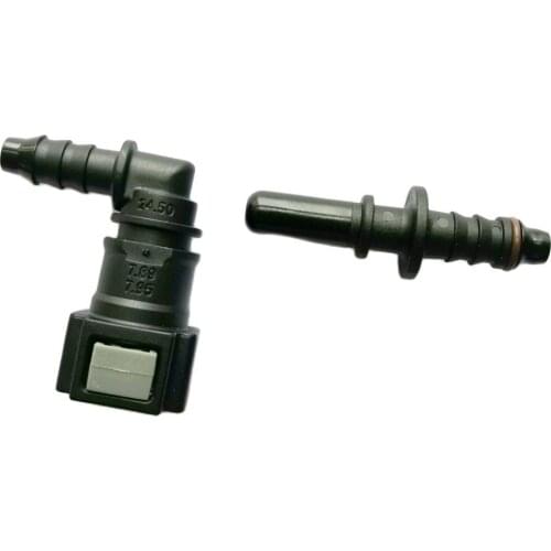 Free shipping pipe-fittings nylon pipe connector for 8mm pipes 7.89ID6