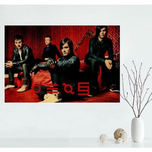 Custom canvas poster 30 Seconds to Mars canvas painting poster High Quality wall Art poster Fabric Cloth Print