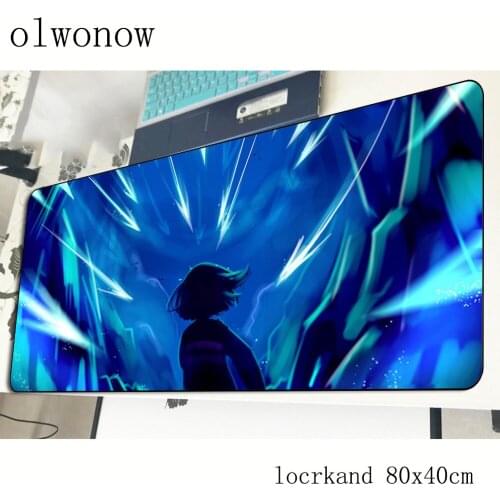 Undertale mousepad gamer Christmas gifts 800x400x2mm gaming mouse pad xl notebook pc accessories laptop padmouse ergonomic mat