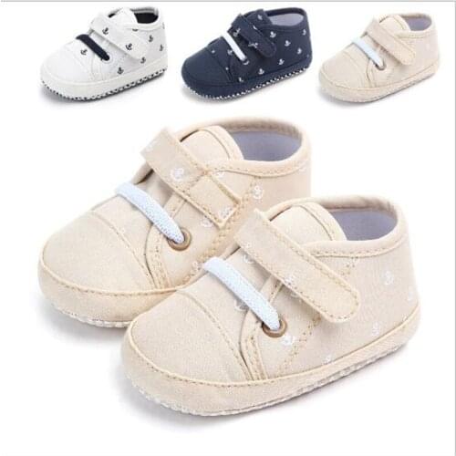 Fashion Cotton Baby Shoes Antislip Infants Casual First Walkers Toddlers Boys Sport Shoes
