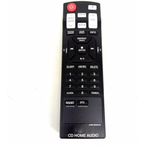 NEW Original AKB73656403 For LG DAB Radio Mini Hifi System CD HOME AUDIO Remote control Fernbedienung
