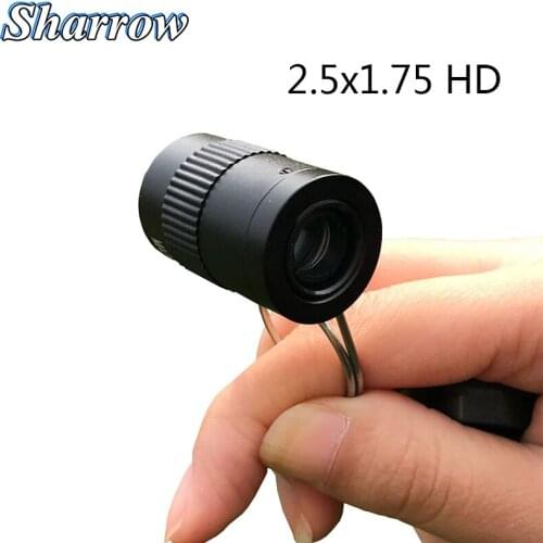 Portable 2.5x17.5 HD Monocular Telescope Adjustable Plastic Binoculars Outdoor Sport Telescope Binoculars Zooming Camping Travel