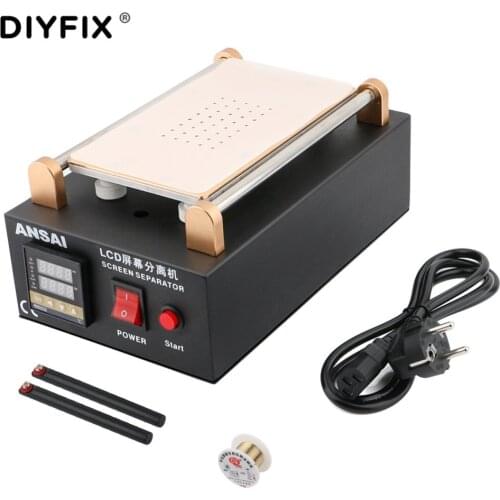 DIYFIX LCD Separator Build-in Vaccum Pump Touch Screen Separating Machine For iPhone Samsung Touch Screen Glass Power Tools