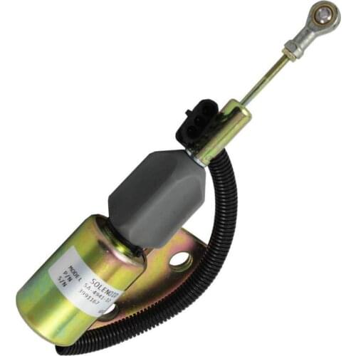 Diesel Engine Stop Solenoid 3991168，SA-4941-24，24V Fuel Shutdown Solenoid