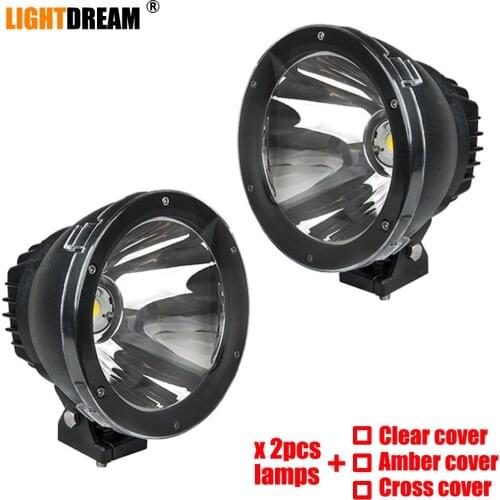 Narrow Spotlights 12V 24V led Work lamp 4500Lm IP67 50W led Cannon lights for truck offroad,auto parts,atv,SUV,Bus