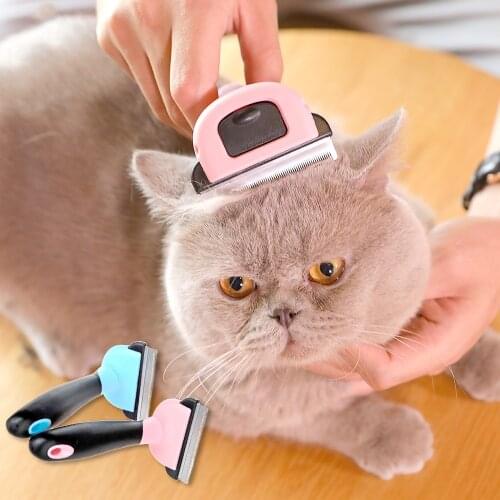 High-quality Pet combs Dog hair remover Cat massage brush grooming tools Detachable clipper attachment Pet trimmer Pet bath tool