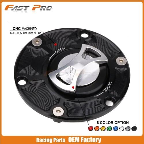 Billet CNC Gas Fuel Tank Cap Cover For APRILIA Mille RS125 RS250 RSV1000 Shiver 750 Tuono 1000 Street Bike