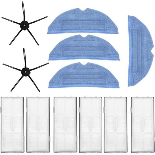SANQ Replacement Side Brush Mop Rag Hepa Filter for Xiaomi Roborock S7 / T7S Plus Vacuum Cleaner Spare Parts Accessories