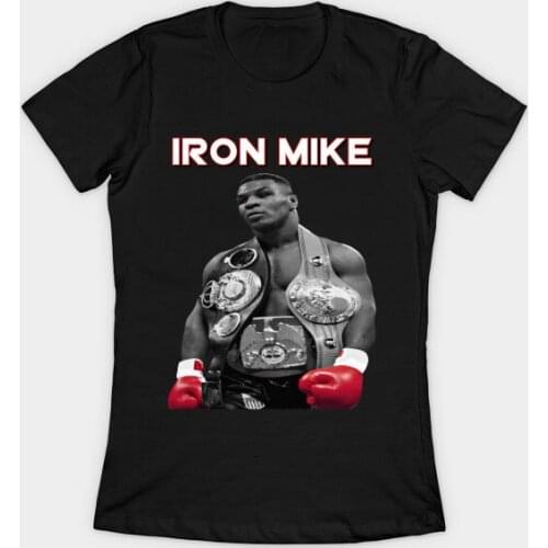 Iron Mike Boxing Champion Tyson Womens T-Shirt