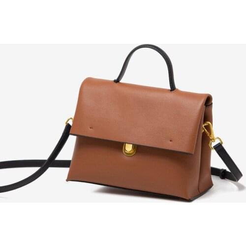 New In Women Handbag Genuine Leather Flap Hasp Crossbody Bags High Quality