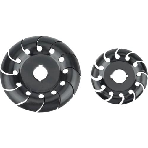 2Pcs Wood Carving Wheel Rotary Disc 16Mm Bore Grinder Wood Sharping Grinding Disc for Angle Grinder Woodworking Tools