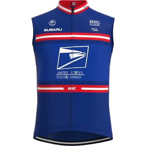 2004 Competition US Postal Team Man Retro Cycling Jersey Sleeveless Clothing Triathlon Mtb Bike Jersey maillot ciclismo hombre