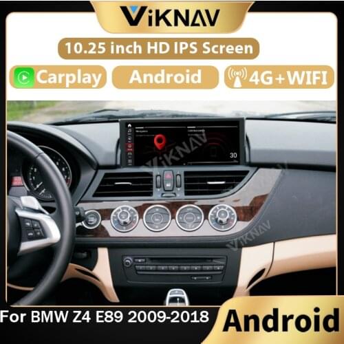 2 din Android car radio For BMW Z4 E89 2009-2018 car touch screen GPS navigation stereo recorder multimedia player head unit