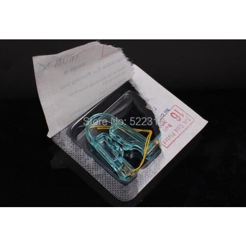 Ear Piercing Tools Disposable Ear Piercing Gun with white crystal Ear Stud Unit No Cross-infection 75pcs/lot Promotional gift