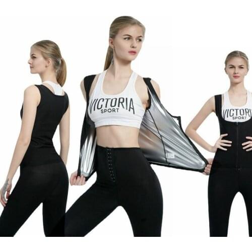 5 times Women Sauna Suit Set Girl Burning Belly Fat Compression Suit Slimming Body Shaper Pants Long Sleeve Jackets