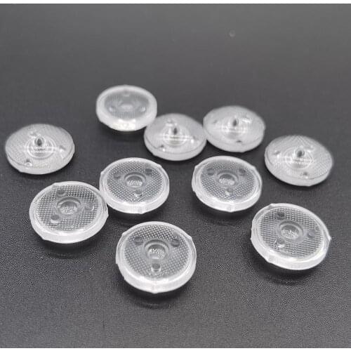 50-100pcs 14mm Inner fixed feet LED Optical Lens 3030/2835/3528 LED Diffuse Reflection For TV Backlight and Light box