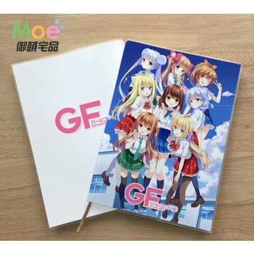 Anime Girl Friend BETA Diary School Notebook Paper Agenda Schedule Planner Sketchbook Gift For Kids Notebooks Office Supplies