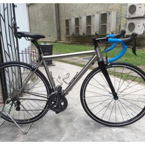 Customized titanium road bike frame with breakaway designer, or Couple, OEM titanium frame, XACD titanium bicycle frameset