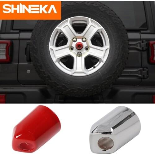 SHINEKA Chromium Styling For Jeep Wrangler JL 2018+ ABS Car Rear Camera Decoration Cover For Jeep Wrangler JL Accessories
