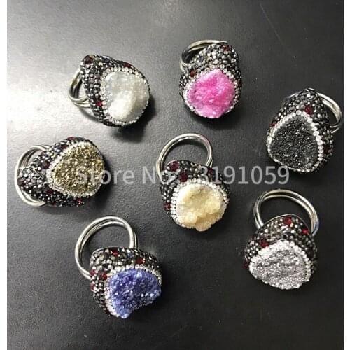 Кольца с кристаллами ZLH China At AliExpress