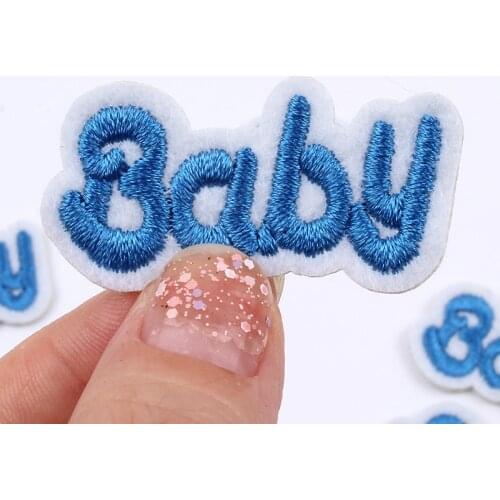 10pcs/lot Embroidered Baby Patch Sew on Cartoon Stickers for Kids Clothes Garments Accessories DIY Shirt Dress Fabric Appliques