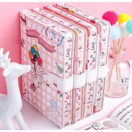 224 Pages Children Students Annual Plan Weekly Planner Agenda Notepad Cute Journal Notebook