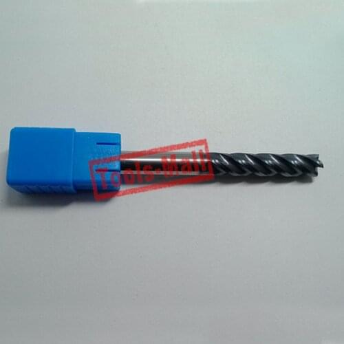 8mm D8*40*D8*100 4 Flutes HRC45 Flat Square End mills Milling cutters CNC Spiral Router bits carbide cutter CNC tools