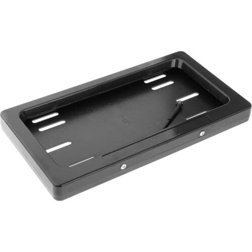 Electric Remote License Plate Frame Shutter Cover Up Rust Proof Track Events