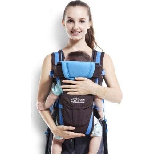 0-36 Months Front Facing Kangaroo Ergonomic Baby Carrier Stretchy Sling Hipseat For Infants Manduca Baby Backpack Pouch Wrap
