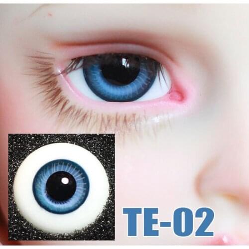 G10-119 children toy bjd sd 1/3 msd 1/4 1/6 dolls props Accessoriess eyesball 14.16mm Stratified pupil glass eyes cleab light w