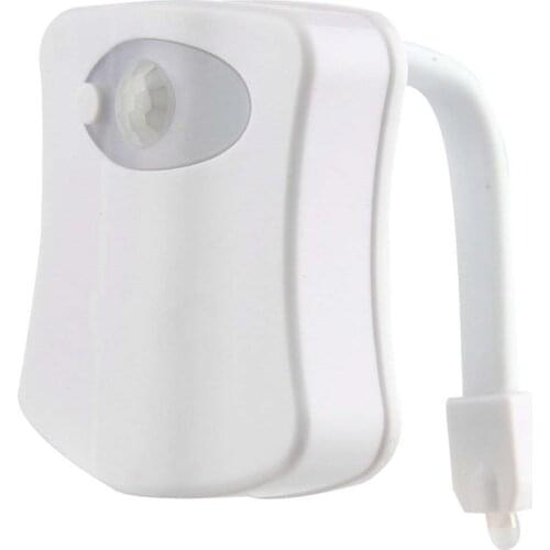 IR Motion Sensor Bathroom Toilet Bowl Baby Closestool Toto LED Night Light Multicolour Waterproof Backlight Lamp