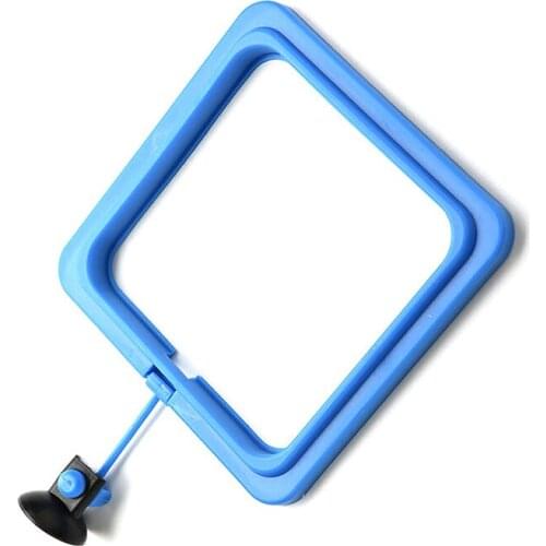 Aquarium Fish Tank Square/Circle Ring Feeder Feeding Station Float Floating Food