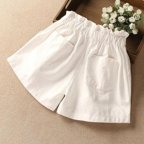 2021 summer new thin models all-match casual childrens pants childrens clothing girls sports shorts P4438