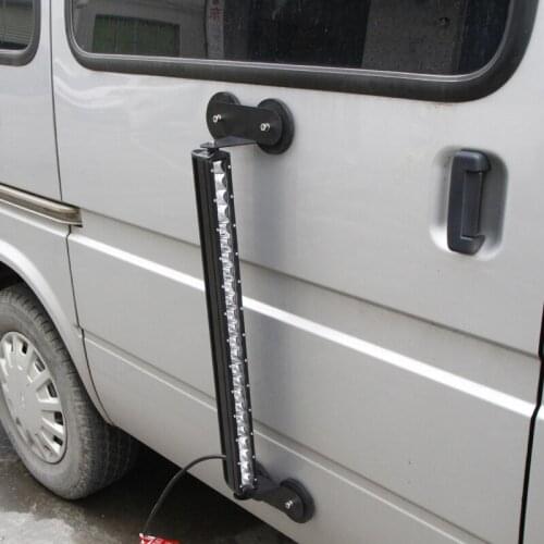 Magnetic Car Phone Holder Magnet Mount Mobile Cell Phone Stand Led light bar Work light Car Surface Sucker Mounting Bracket