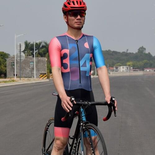 Swiftofo 2021 Cycling Skinsuit High Quality Triathlon Suit Mens Road Bike Cycling Clothing Summer Perfect Version Custom